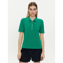 Tommy Hilfiger Tommy Hilfiger Pólóing 1985 WW0WW37820 Zöld Regular Fit