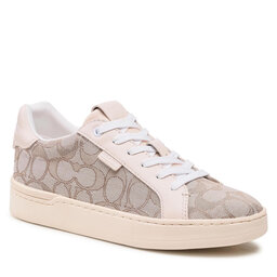 Coach Sneakersy Coach Lowline Jacquard G5037 Stone/Chalk