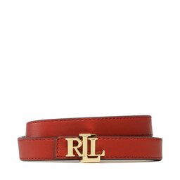 Lauren Ralph Lauren Dámský pásek Lauren Ralph Lauren 412883715005 Red Sunstone/Camel