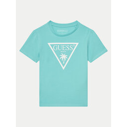 Guess Guess T-Shirt L5GI29 J1314 Türkisfarben Regular Fit