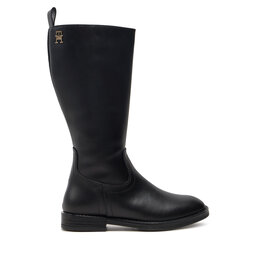 Tommy Hilfiger Kozačky Tommy Hilfiger T4A6-33591-0092999 M Černá