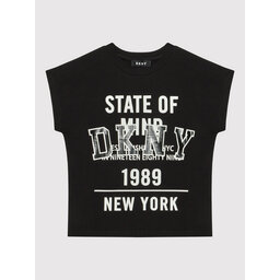 DKNY DKNY Póló D35S01 M Fekete Relaxed Fit