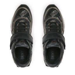 

Снікерcи DKNY Pamm K3214571 Black/White 005, Чорний