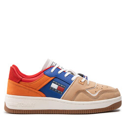 

Снікерcи Tommy Jeans Nubuk Basket EM0EM01073 Cobalt C5, Кольоровий