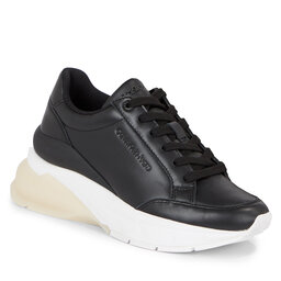 Calvin Klein Jeans Sneakers Calvin Klein Jeans Wedge Runner Lace Up Wn YW0YW01172 Black/Bright White BEH