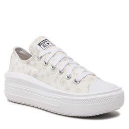 Converse Bambas Converse Ctas Move Ox A00841C White/Mouse/White