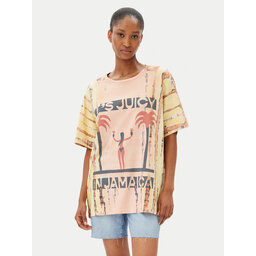 One Teaspoon One Teaspoon Футболка Its Juicy In Jamaica 26940 Оранжевий Relaxed Fit