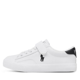 

Снікерcи Polo Ralph Lauren Theron V Ps RF104104 White Smooth PU/Navy w/ Navy PP, Білий