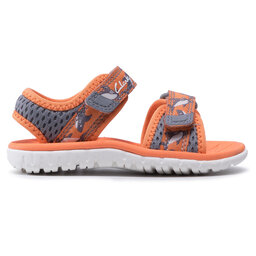 

Босоніжки Clarks, Оранжевий