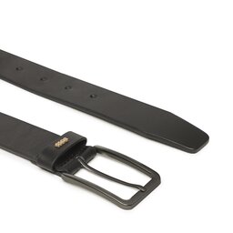 

Чоловічий ремінь Boss Calis Logo 50486753 Black 001, Чорний