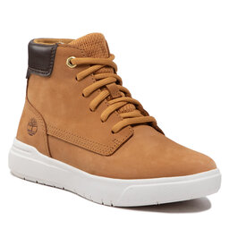 Timberland Schnürschuhe Timberland Seneca Bay 6In Side Zip TB0A2M1W231 Wheat Nubuck