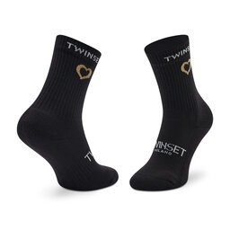 

Високі жіночі шкарпетки TWINSET 222TA4127 Nero 00006, Чорний