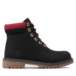 

Черевики туристичні Timberland Premium TB0A2FNV0011 Black Nubuck W Red, Чорний
