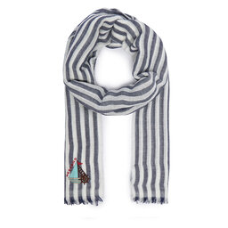 Weekend Max Mara Шаль Weekend Max Mara Pera Голубий