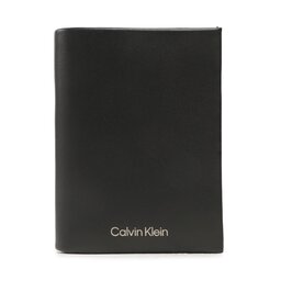 Calvin Klein Stor herrplånbok Calvin Klein Ck Concise Trifold 6Cc W/Detiach K50K510588 BAX