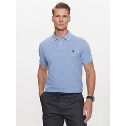 Polo Ralph Lauren Polo Ralph Lauren Polo marškinėliai 710666998007 Mėlyna Custom Slim Fit