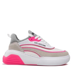 

Снікерcи LOVE MOSCHINO JA15845G0FJH710A Bian/Multi, Білий