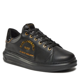 KARL LAGERFELD Zapatillas KARL LAGERFELD KL52539 Black Lthr w/Gold 00G