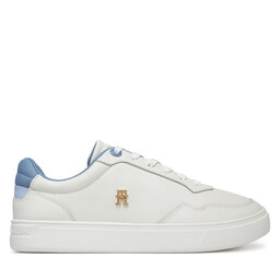 Tommy Hilfiger Sneakers Tommy Hilfiger Essential Elevated Court Sneaker FW0FW08680 Alb