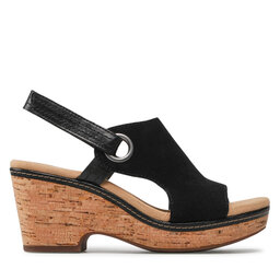 

Босоніжки Clarks Giselle Sea 261647894 Black Sde, Чорний