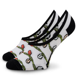 

Набір з 3 пар жіночих підслідників Vans Unicorn Tree VN000443BDB1 Canoodle Black, Кольоровий