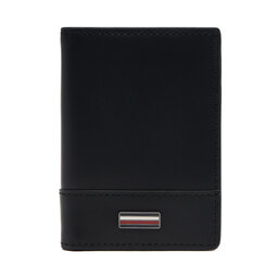 Tommy Hilfiger Didelė Vyriška Piniginė Tommy Hilfiger Th Corp Bifold AM0AM13248 Juoda