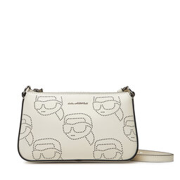 KARL LAGERFELD Borsetta KARL LAGERFELD A2W32017 Écru