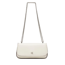 Calvin Klein Borsetta Calvin Klein Ck Convertible Chain Small Bag LV04F3172G Bianco