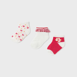 Mayoral Set di 3 paia di calzini lunghi da bambini Mayoral 10400 Multicolore