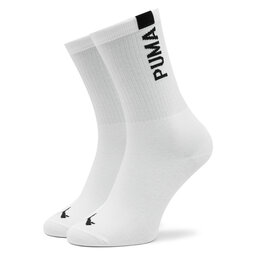 

Набір 2 пар високих жіночих шкарпеток Puma Women Slouch Sock 2P 938005 White / Black 01, Білий