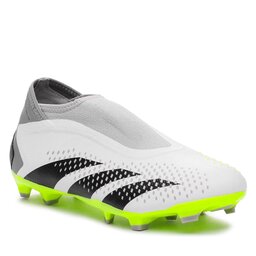 adidas Scarpe adidas Predator Accuracy.3 Laceless Firm Ground Boots GZ0021 Ftwwht/Cblack/Luclem