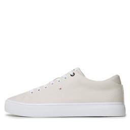 

Кросівки Tommy Hilfiger Th Hi Vulc Core Low Canvas FM0FM04686 Weathered White AC0, Бежевий