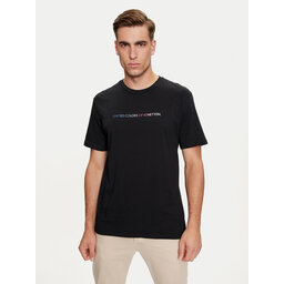 United Colors Of Benetton United Colors Of Benetton T-Shirt 3I1XU1096 Μαύρο Regular Fit