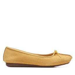 

Туфлі Clarks Freckle Ice 26170957 Yellow Suede, Жовтий