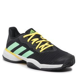 adidas Topánky adidas Barricade K Clay HR1028 Blk/Grn/Blk