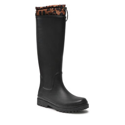 Guess Гумени ботуши Guess Reise FL7REI RUB11 BLACK