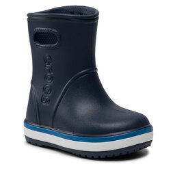Crocs Γαλότσες Crocs Crocband Rain Boot K 205827 Navy/Bright Cobalt