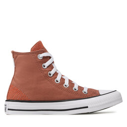 

Кеди Converse Ctas Hi A00418C Mineral Clay/White, Коричневий