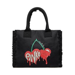 Pinko Дамска чанта Pinko Beach Shopping PE 23 PLTT 100782 A0PZ Black Z99