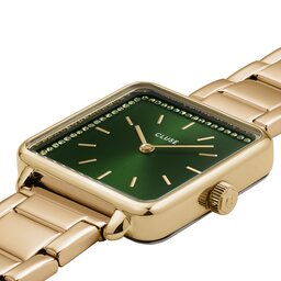 

Годинник Cluse La Tétragone CW10311 Gold/Green, Золотий
