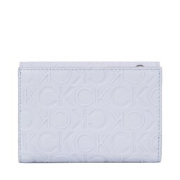 

Жіночий гаманець Calvin Klein Ck Must Trifold Sm Emb K60K611325 Sheer Blue CFX, Голубий