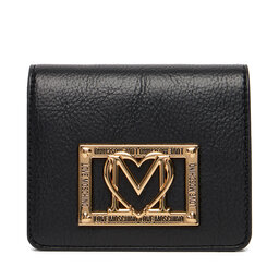 LOVE MOSCHINO Mali ženski novčanik LOVE MOSCHINO JC5604PP1NLI0000 Crna