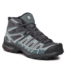 Salomon Chaussures de trekking Salomon X Ultra Pioneer Mid GORE-TEX L47170500 Ebony/Stormy Weather/Wine Tasting