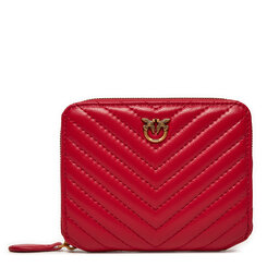 PINKO Didelė Moteriška Piniginė Pinko Taylor Zip Around . AI 24-25 PCPL 100249 A0GK Raudona