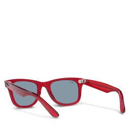 

Сонцезахисні окуляри Ray-Ban Wayfarer 0RB2140 661456 Transparent Red/Blue, Бордовий