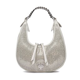 Pinko Torebka Pinko Brioche Hobo Mini AI 23-24 PLTT 101433 A159 I30N Grey I30N