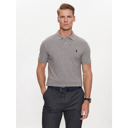 Polo Ralph Lauren Polo Ralph Lauren Polo marškinėliai 710548797011 Pilka Slim Fit