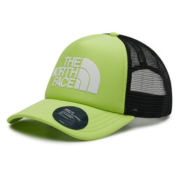 The North Face Kepurė su snapeliu The North Face Tnf Logo Trucker NF0A3FM3HDD1 Sharp Green