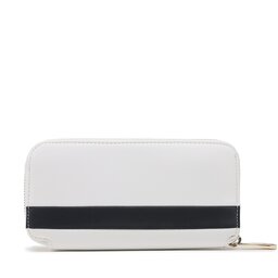 

Великий жіночий гаманець Tommy Hilfiger Poppy Large Za Stripes AW0AW14778 0GY, Білий
