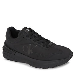 Calvin Klein Jeans Sneakersy Calvin Klein Jeans Chunky Runner Low Lace In YM0YM00774 Triple Black 0GT